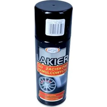 Lak na brzdové třmeny černý 400 ml RAL9005 / Wesco 03548 WESCO