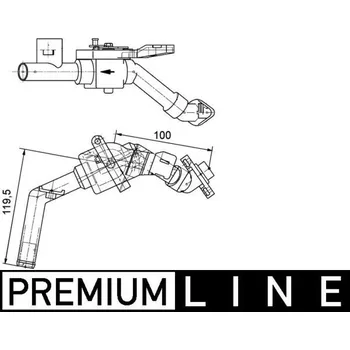 Termostat MAHLE CV 8 000P