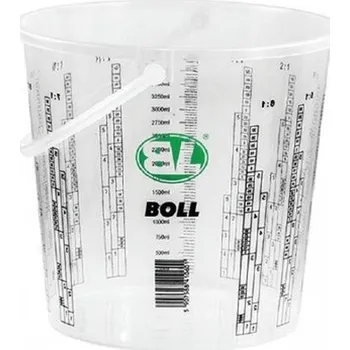 Plastová nádoba s měrkou - objem 5 l BOLL CHEMIA/CHEMICALS