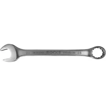 Plochý očkový klíč 28 mm ROOKS
