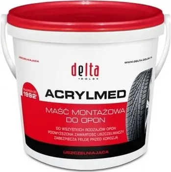 Červená pasta na montáž pneumatik Delta 4 kg TIPTOPOL WULKANIZACJA/VULCANIZATION