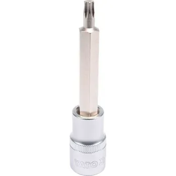Autodoplněk Torx klíč s čepem 1/2 T30 délka 100 mm YT04323 YATO
