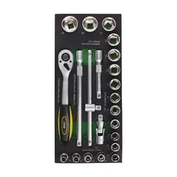 Vložka vozíku - nástavce a příslušenství 1/2, 22 ks, 38 x 17,5 cm HUBITOOLS