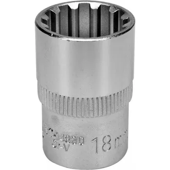 Nástavec 1/2 18 mm x 38 mm spline YT14830 YATO