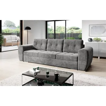 Sedací souprava Rozkládací pohovka BARON šedá