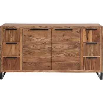 Komoda Široká koupelnová komoda Wild - světlý akát VÝPRODEJ