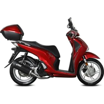 Výfuk pro motocykl Výfuk kompletní 1x1 MIVV MOVER MV.HO.0005.LV černá HONDA SH 150 2017-2019
