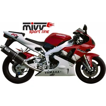 Výfuk pro motocykl MIVV Oval Classic Slip-On Carbon Yamaha R1 YAMAHA YZF-R1 1998-2001