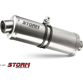 Motodíl Koncovka výfuku STORM OVAL Y.064.LX1 Nerez YAMAHA Tenere 700 XTZ690 2019-2020