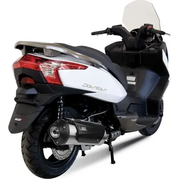 Výfuk pro motocykl Výfuk kompletní 1x1 MIVV C.KY.0016.K Nerez katalyzovaný tlumič KAWASAKI J 300 2014-2016