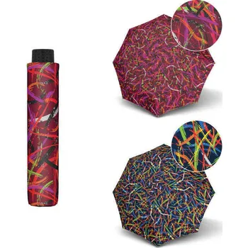 Deštník Doppler Mini Fiber EXPRESSION Dámský skládací mechanický deštník vzor 2 726465E02