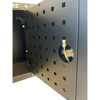 Servisní skříňka RMS 2D, závěsná S, černá (šířka*hloubka*výška) 67,5x46,5x35 cm ROOKS