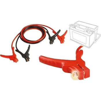 Startovací kabely s kontrolkou 3,5 m, 400 A, CCA ROOKS