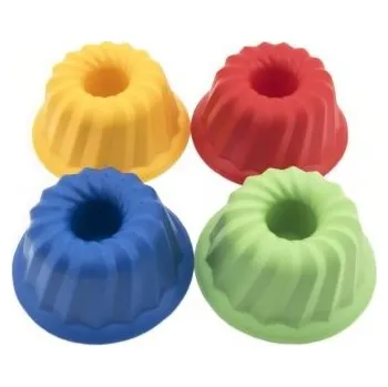 Hračka na písek Formička Bábovka kulatá plast 12x7cm