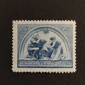 Sběratelství Známka ČSR, 2 Kč + 50h, Pof.317**