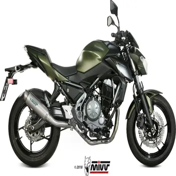 Výfuk pro motocykl Výfuk kompletní 2x1 MIVV GPpro K.044.L6P Titan KAWASAKI Ninja 650 K 2017-2021