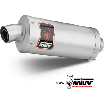 Výfuk pro motocykl Koncovka výfuku MIVV DAKAR KO.001.LDKX Nerez KO.001.LDKX