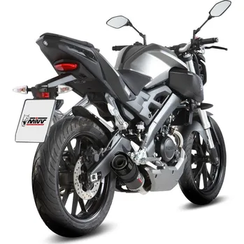 Výfuk pro motocykl Výfuk kompletní 1x1 MIVV GP Y.047.L2SC Uhlík s uhlíkovým krytem Y.047.L2SC