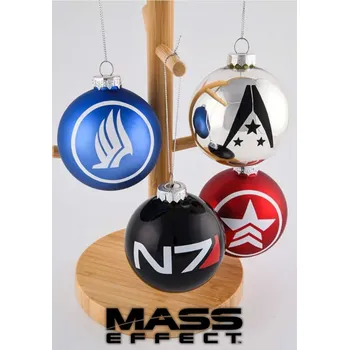 Vánoční dekorace Mass Effect - skleněné vánoční ozdoby (Mass Effect - skleněné vánoční ozdoby)