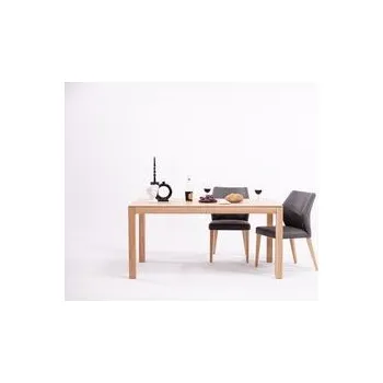 Jídelní stůl Vulcano, jídelní nerozkládací stůl, ořech, lak 90x90 cm