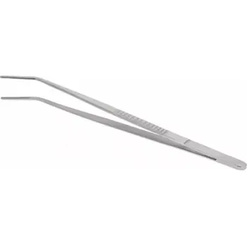 Nerezová zahnutá pinzeta - 26см