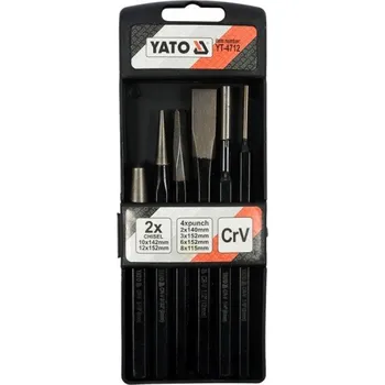 Sada sekáčů a důlčíků 6 ks. YT4712 YATO