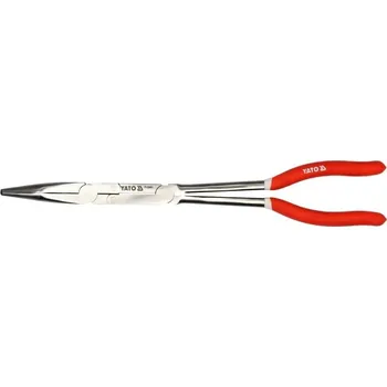 Dlouhé ohnuté kleště, 2 klouby, 330 mm YT20401 YATO