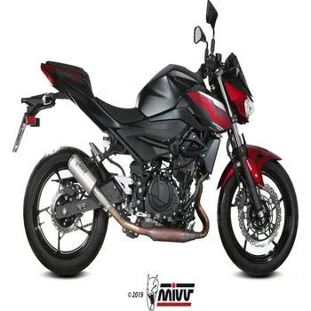 Výfuk pro motocykl Koncovka výfuku MIVV MK3 K.047.SM3X Nerez KAWASAKI EX Ninja 400 2018-2021