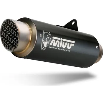 Výfuk pro motocykl MIVV GP Pro tlumič výfuku ocelová černá/nerezová koncovka Ducati Monster 1200 D.030.LXBP