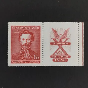 Poštovní známka Známka s kupóny ČSR, 1 Kč, Pof.340**