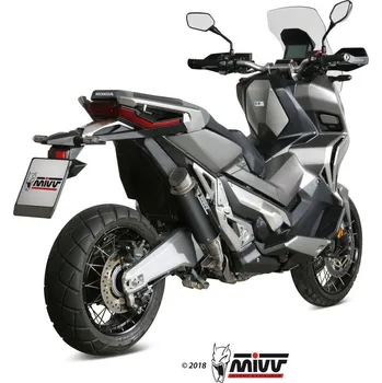 Výfuk pro motocykl MIVV GP Pro tlumič výfuku černá ocel/nerezová ocel koncovka Honda X-ADV 750 H.066.LXBP