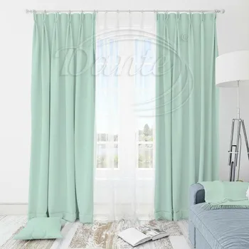 Dante Látka Blackout UNI 161 azurová na závěsy, polštářky - 180 x 145 cm