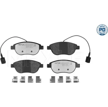 Brzdová destička Sada brzdových destiček, kotoučová brzda MEYLE 025 237 0918/PD