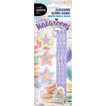 Kancelář Derform Trojhranné tužky a pryže s vůní 3 ks