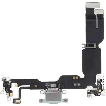 Nabíjecí flex kabel pro iPhone 15 Plus OEM - Zelený