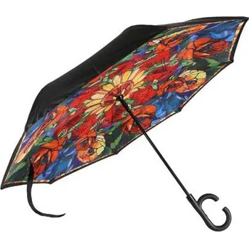 Deštník Goebel Deštník Oriental Poppy Tiffany Goebel