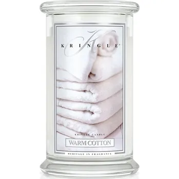 Svíčka Kringle Candle svíčka Warm Cotton, 623 g