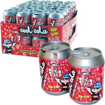 Bonbon COLA - plechovka s bonbónky 10 g (48 ks)