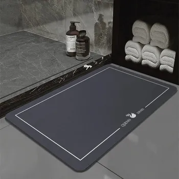 Koupelnová předložka Rychleschnoucí protiskluzová koupelnová předložka | koupelnové vybavení - 10 , 60 cm x 90 cm