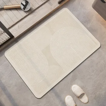 Koupelnová předložka Protiskluzová podložka do koupelny super savá | koupelnový kobereček, wc předložka - 3 , 60 cm x 90 cm