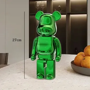 Barevný graffiti medvěd jako moderní dekorace | soška, dekorace - A27 (27 cm)