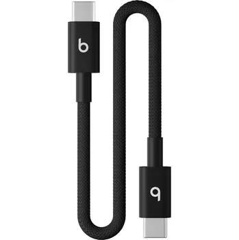 Datový kabel Beats USB-C / USB-C Woven Cable (20cm)- Bolt Black