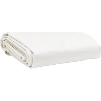 Krycí plachta Plachta bílá Ø 2,8 m 650 g/m² Bílá156231