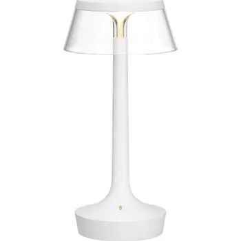 Lampička Flos Přenosná lampa Bon Jour Unplugged, white/transparent
