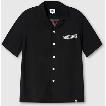 Pánská košile Košile Pretty Green Black 1107161 Large