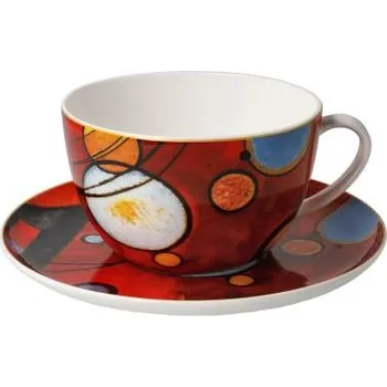 Goebel Šálek na bílou kávu Heavy Red Kandinsky Goebel