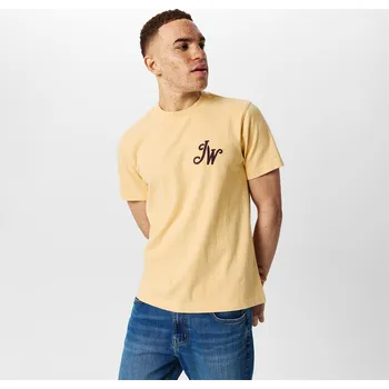 Pánské tričko Tričko Jack Wills Muted Yellow 1107329 M