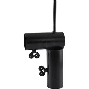 Příslušenství ke stanu Deepeka Rohová spojka pro železné stanové tyče se dvěma šrouby a hrotem