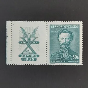 Poštovní známka Známka s kupóny ČSR, 50h, Pof.339**
