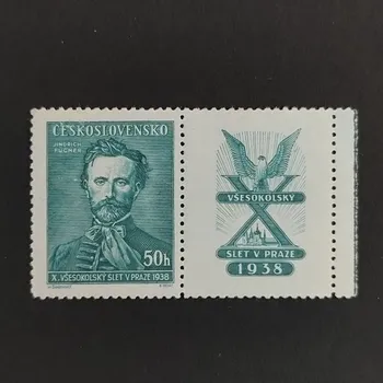 Poštovní známka Známka s kupóny ČSR, 50h, Pof.339*